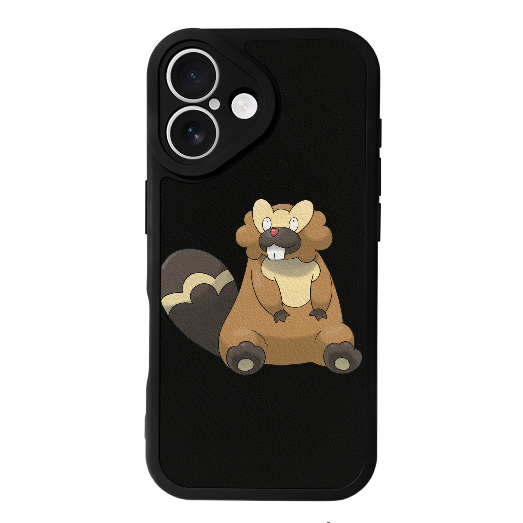 （画像用） ポケットモンスター Pokémon 【iPhone 16シリーズ対応】シリコンスマホケース（レザー調） 材質：シリコン